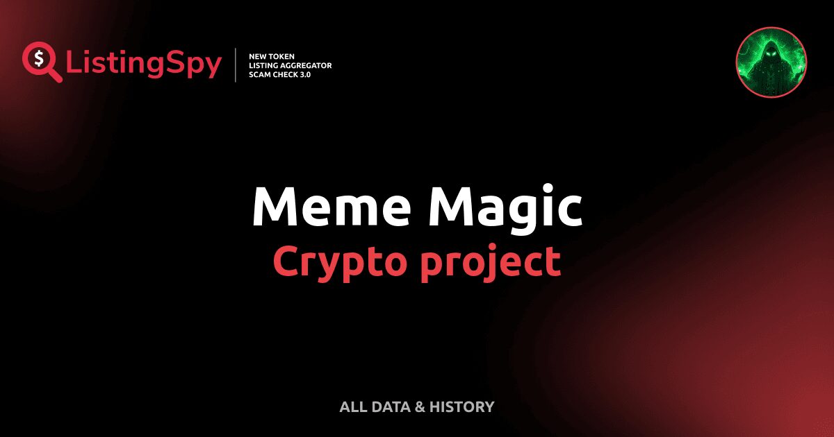 Meme Magic crypto project: AI644 token listings, events, analysis ...
