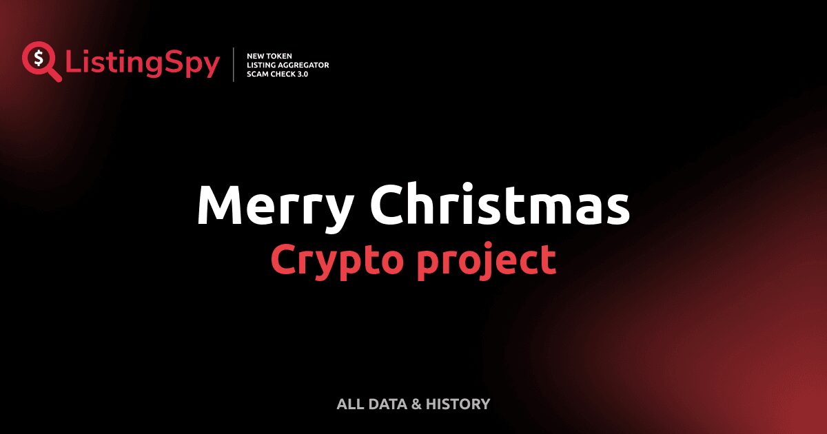 Merry Christmas Crypto Project Mc Token Listings Events Analysis