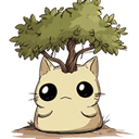 Tree stuck in cat crypto project on ListingSpy