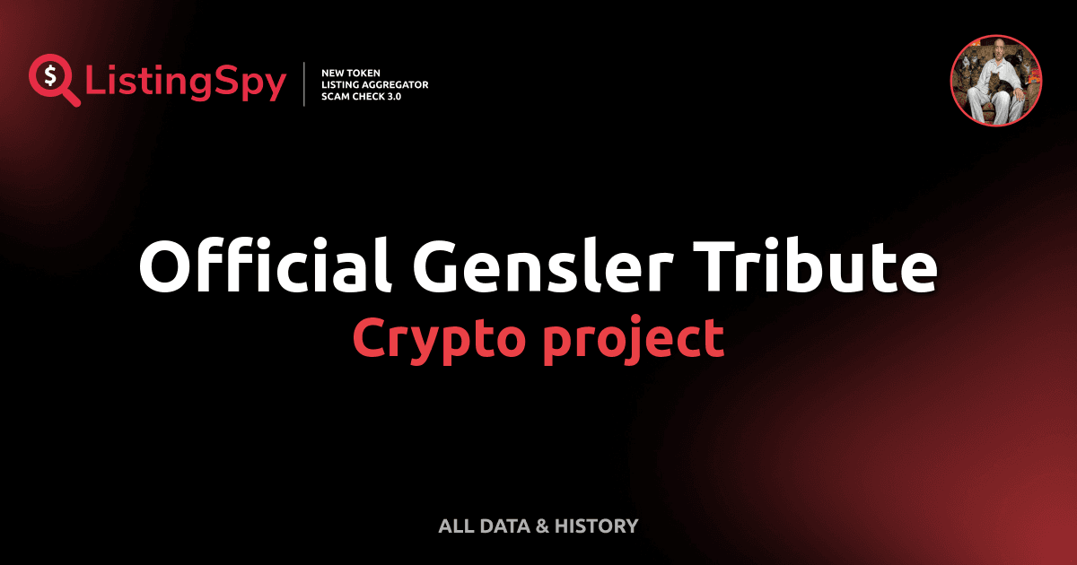 official-gensler-tribute-crypto-project-gensler-token-listings-events
