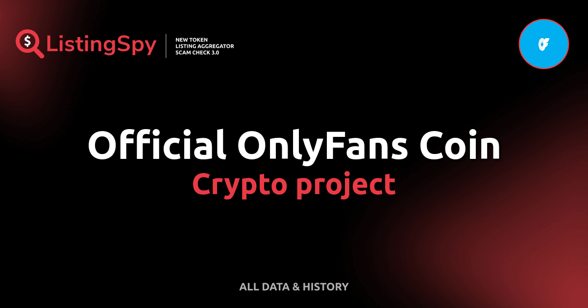 Official OnlyFans Coin crypto project: ORGY token listings, events