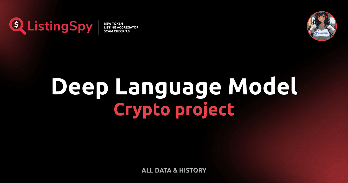 Deep Language Model crypto project: DLM token listings, events ...