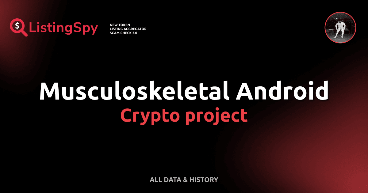 Musculoskeletal Android crypto project: Protoclone token listings ...