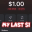 My Last $1 Dollar crypto project on ListingSpy