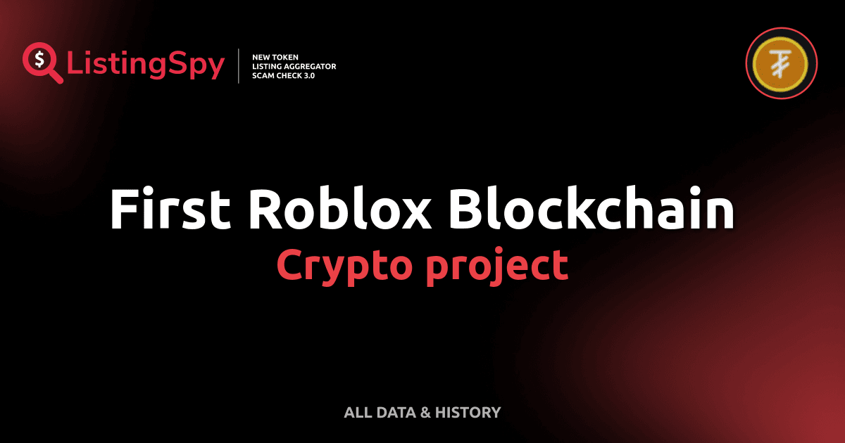 First Roblox Blockchain Crypto Project Tixcoin Token Listings Events Badge First Roblox Blockchain 27 
