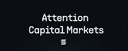 Attention Capital Markets crypto project on ListingSpy