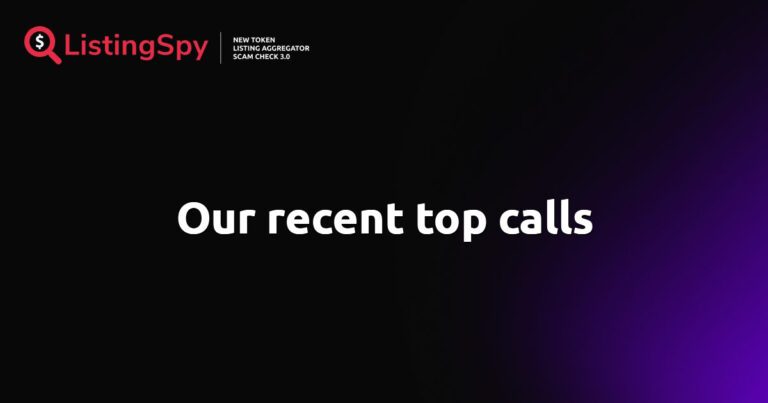 Featured Image: Our recent top calls