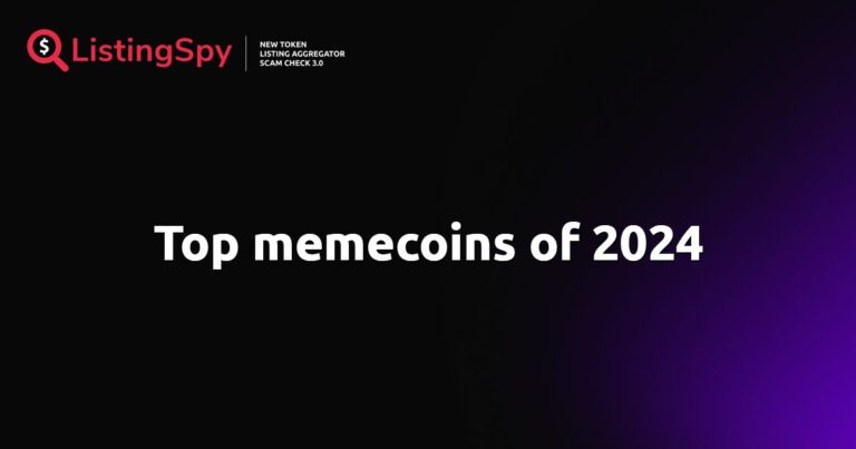 Featured Image: Top memecoins of 2024