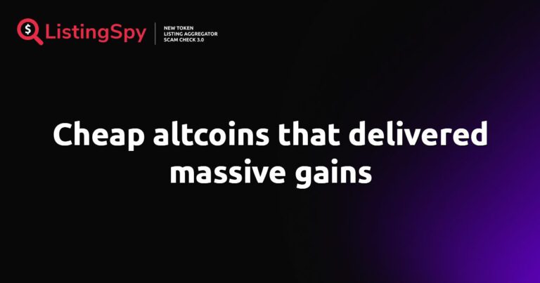 Featured Image: Cheap altcoins that delivered massive gains