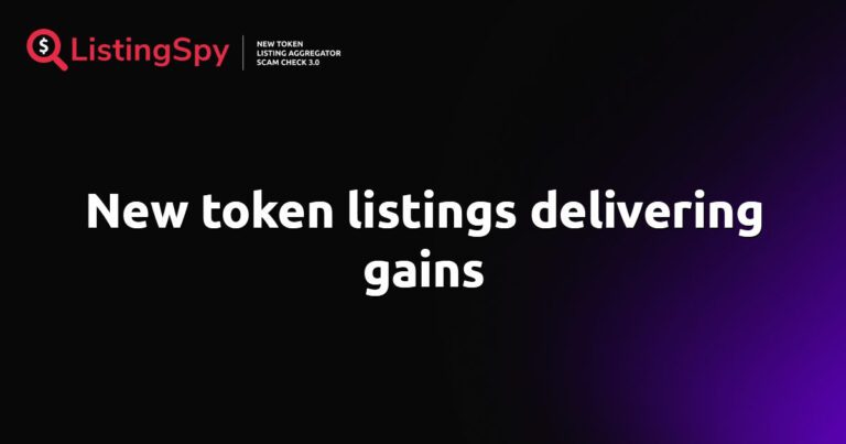 Featured Image: New token listings delivering gains