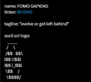 FOMO SAPIENS crypto project on ListingSpy