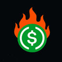 Deflationary USD crypto project on ListingSpy