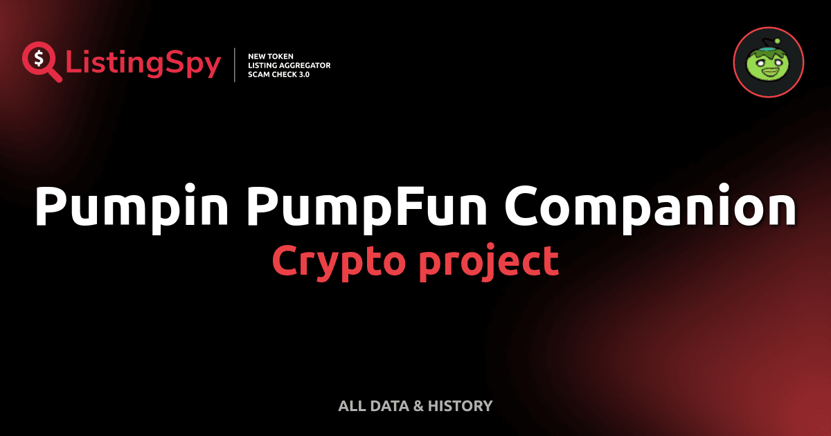 Pumpin PumpFun Companion crypto project: PUMPIN token listings, events ...